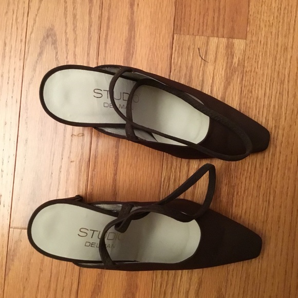 Studio Delman slingback pump in Brown size 7.5 M **GOING, GOING, GONE SALE** - Picture 6 of 8